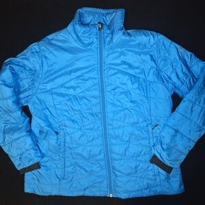 Columbia Jacket Womens 2X Blue Omni-Heat Omni-shield Quilted  Plus Size 2XL
